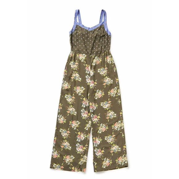 Matilda Jane Women’s Size Small Let’s Go Together Work of Art Jumpsuit Green NWT - Picture 2 of 14